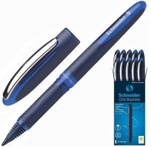 Роллер SCHNEIDER One Business 183003 синий, 0,6 мм 795409