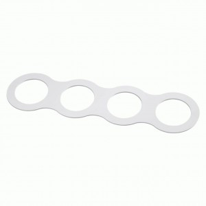 NOVOTECH 357923 NT19 157 бел. рамка декор. к арт. 357585-357587, 357589, 357909-357910 METIS 385x100