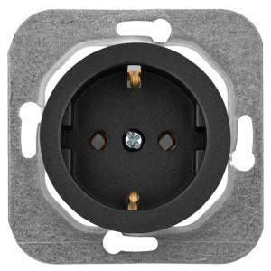 Bylectrica РЕТРО ПРОВАНС мех. роз. 1 мест. СУ земля (РС16-1402 черный графит)