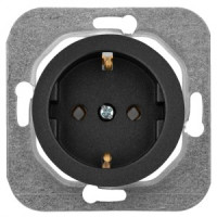 Bylectrica РЕТРО ПРОВАНС мех. роз. 1 мест. СУ земля (РС16-1402 черный графит)