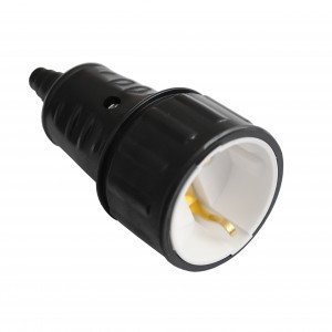 Bylectrica штепсель (разъем) каучук 2P+E 1x16А 220-240V Р16-360