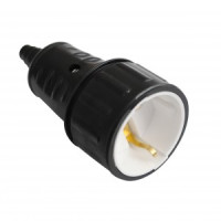 Bylectrica штепсель (разъем) каучук 2P+E 1x16А 220-240V Р16-360