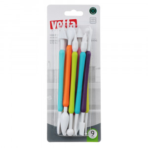 VETTA Набор кондитерских инструментов для моделирования 9 шт, пластик