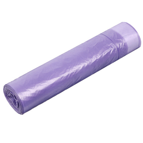 VETTA Мешки для мусора с завязками 50 л., 10 шт., стандарт, цветные, рулон