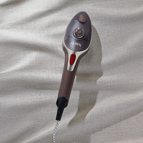 LEBEN Щётка-отпариватель-утюг 1000Вт, тефл. покрыт, терморегулятор, резевр. 100мл, пар 15гр.мин.