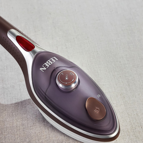 LEBEN Щётка-отпариватель-утюг 1000Вт, тефл. покрыт, терморегулятор, резевр. 100мл, пар 15гр.мин.