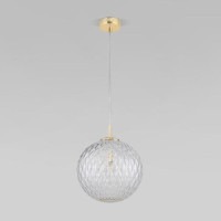 TK Lighting св-к подвесной 1x8W G9 IP20 зол/прозр. 300x300x2200 4610 Cadix Gold Умный дом a065192