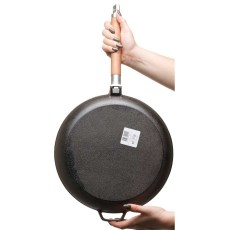 Сковорода Гардарика чугун 28см съем.ручка 0128 х8