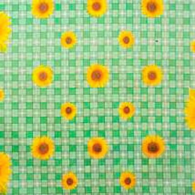 Клеенка т/о 1сорт 125*25м 103/3 (подсолнух,зеленый) Тверь