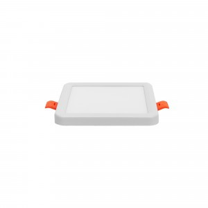 APEYRON/OGM св-к встр. св/д даунлайт под любое отверстие квадрат 6W(500Lm) 4500К 4K 100x20 LP-14