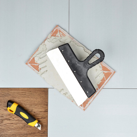 РОКОТ Шпатель металл (нерж.), пластиковая ручка 250 мм