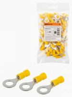 TDM Наконечник кольцевой изолированный НКИ с легким вводом проводника 6,0-8 (100 шт.)  SQ0502-0210