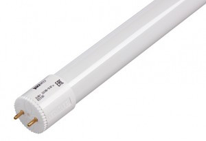 Jazzway T8-600GL G13 10W(800lm) 4000K 4K матовая 600x26 стекло  FROST PLED .1032492