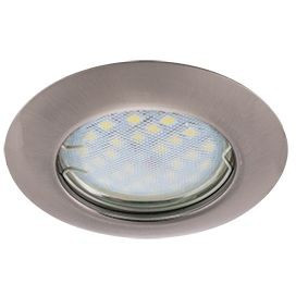 Ecola MR16 GU5.3 DL92 св-к выпуклый Сатин-Хром (кратно 2!) 30x80 Light FS1622EFY (100!)