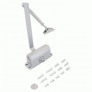 NOTEDO Доводчик дверной  DC-030 SILVER до 30 кг сереб.