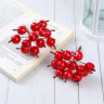 LADECOR Ветка декоративная, ягоды вишни, пластик, пенопласт, 11 см