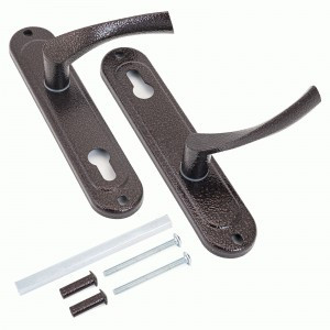 Эльбор  4.325 д/замка 1.01.27/1.03.25  антик медь " Капля" Комплект ручек (10)