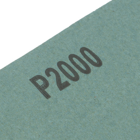 Шлифлист на бумажной основе, P 2000, 230 х 280 мм, 10 шт, влагостойкий Сибртех