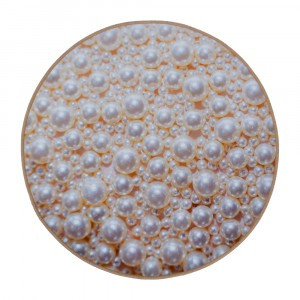 Коврик влаговпитывающий  "Velur SPA"  D 60см, круглый "Жемчуг", VORTEX