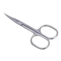 ЮНИLOOK Ножницы маникюрные "ULTRA", загнутые, 9,5 см, сталь, #1