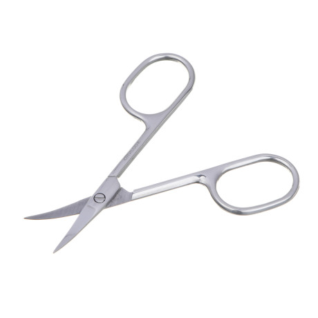 ЮНИLOOK Ножницы маникюрные "ULTRA", загнутые, 9,5 см, сталь, #1