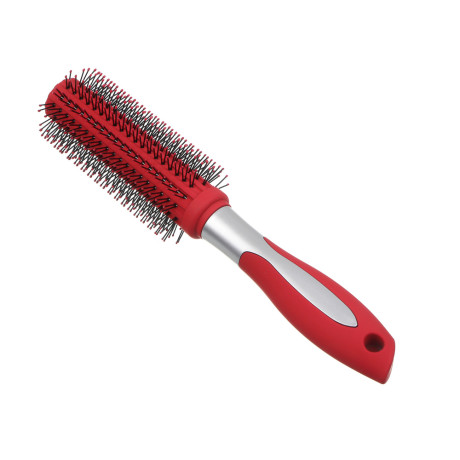 ЮНИLOOK Расческа-брашинг, пластик, силикон, 23,5см, 2 цвета