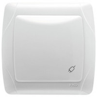 VIKO by Panasonic Carmen роз. СУ 1 мест. с крышкой белый 90561012-RU (Турция)