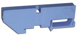 EKF Изолятор DIN синий  ak-1-3