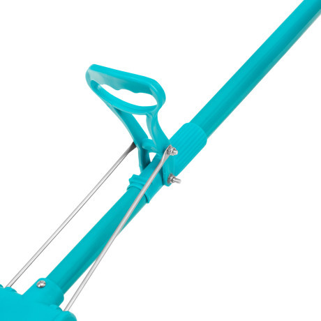 Швабра отжимная, 110 см, губка PVA 26х5,5х6 см, телескопическая рукоятка, бирюзовая, Home Palisad