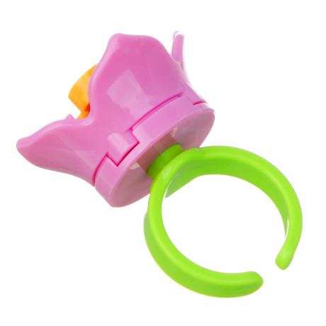 ИГРОЛЕНД Конструктор "Собери колечко", 12 деталей, PP, 6,5х3х9 см, 3 дизайна