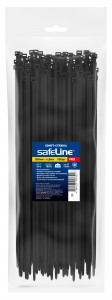Safeline хомут (стяжка) нейлон 4,8х300 ЧЕРНЫЙ (уп.100шт, цена за уп.) PRO 24851