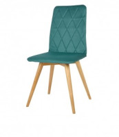 Стул обеденный Polini Home Rio SD (ДхГхВ) 45х46х89 см, мятный-натуральный (кратно 2!) (мест 1)