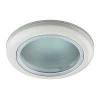 ЭРА WR1 WH св-к встр. влагозащищенный 50W 12V/220V MR16 GU5.3 белый, IP44