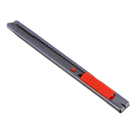 ЕРМАК Нож универсальный 9 мм, метал.корпус, Auto lock,OPP