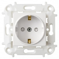 Bylectrica Мастер мех. роз. СУ 1 мест., белый (земля, шторк., корп. ABS) РС16-1006