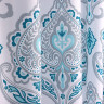 VETTA Шторка для ванной, с утяжелителем, полиэстер, 80 г/м2, 180х180 см, Орнамент, 013