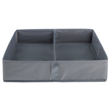 VETTA Органайзер, 2 отделения, 40х30х10см, Швеция, полиэстер, серый