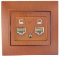 Lezard Мира роз. компьют. СУ 2 мест. сосна (RJ45) (корпус PC) 701-0801-141