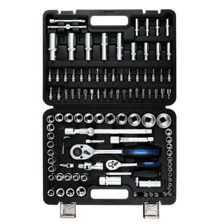 РОКОТ Набор автомобильных инструментов, 108 предметов, 1/4"+1/2"