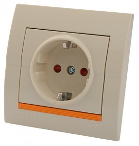 Lezard DERIY роз. СУ 1 мест. 16А (шторки) крем.