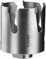 Коронка ЗУБР &quot;ПРОФИ&quot; &quot;ПРОУНИВЕРСАЛ&quot;,твердоспл.резцы,бетон,керам,цв.мет,гипсокарт,пласт,дерево,d65мм