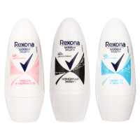 Антиперспирант шариковый женский REXONA, 3 вида, п/б, 45мл