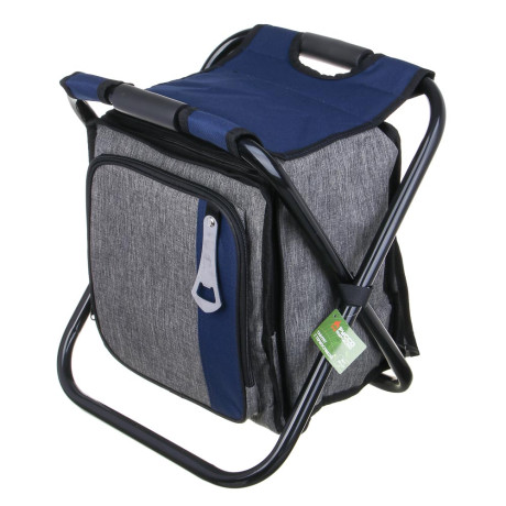 РУССО ТУРИСТО Табурет с термосумкой, до 110кг, 36х29х41см, оксфорд 600D, сталь d19мм