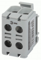 ЭРА клемма силовая вводная двойная КСВ (KE66) 2х6-50мм2, 145А, серая &quot;L&quot; NO-224-137 65593