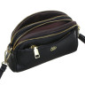 Сумка кроссбоди c 2-мя отделениями на длинном ремне тм ЮL,ПУ, 19х11,5х4,5см, 2 цвета, КЖС24-25