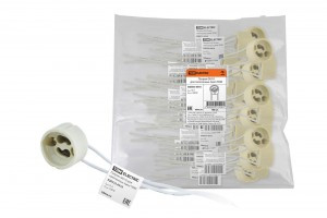 TDM патрон GU10 для галогенных ламп, карамика (100!) SQ0335-0018