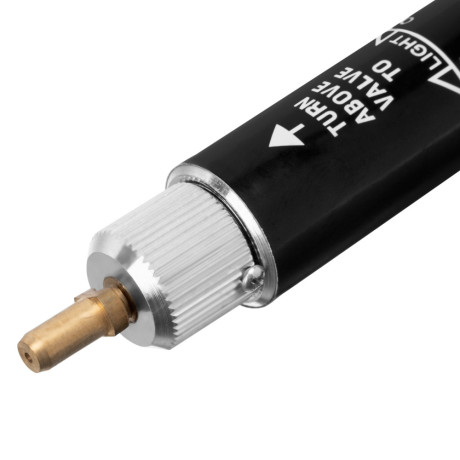 Горелка газовая, тип "Карандаш" + 2 насадки для пайки, 200 мм Sparta