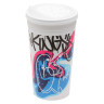 Стакан с крышкой 0,5л Граффити СТК-2390 ВМС х10