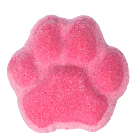 Бомбочка для ванны Лапка розовая/голубая, 100г