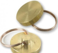 Печать металлическая, диаметр 24мм, латунь 96530